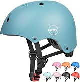 XJD Kids Helmet Dusty Blue Small CE Certified Adjustable Head 51-54cm