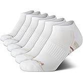 Nautica Womens Ankle Socks - 6 Pack Cushioned Low Cut Tab Breathable Athletic Socks with Arch Support Running Sock for Women