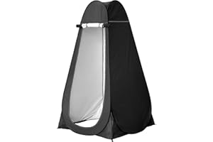JEAWIWI Camping Shower and Changing Tent, Portable Privacy Tent with Bag for Camping, Beach, Hiking, Travel