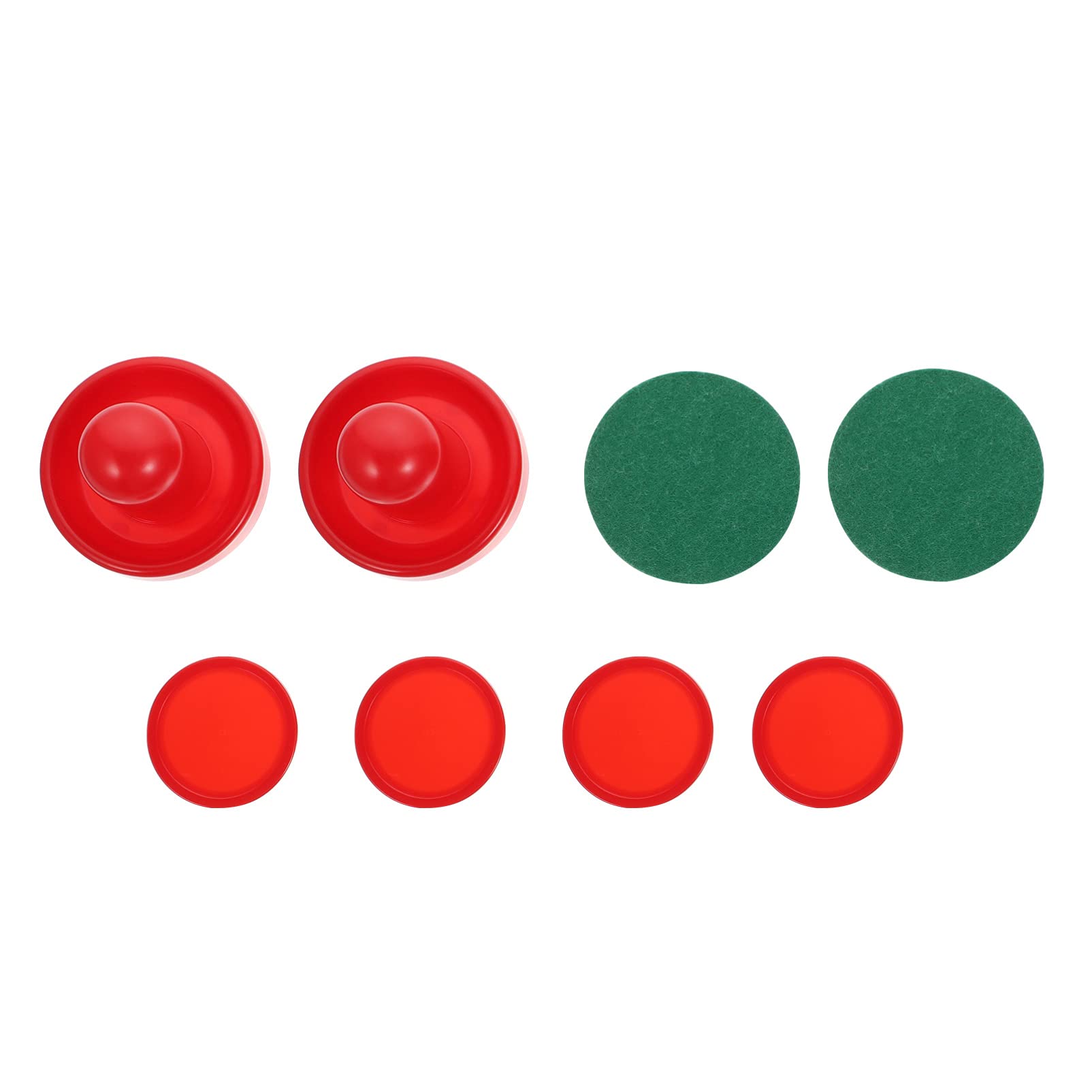 TOYANDONA Air Hockey Pushers and Air Hockey Paddles Replacement Pucks Pusher for Game Tables Equipment Accessories