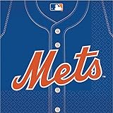 MLB New York Mets Large Napkins (36ct)