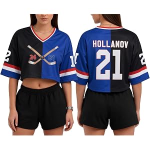 Hockey Jersey for Women Boston 81 24 Hockey Shirts | Come to The Cottage Tee Cropped V-Neck Short Sleeve Tops Book Lover Gift