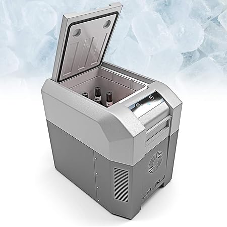 BLUEFIN Tragbare Kompressorkühlbox Mini Kühlschrank Gefrierschrank Elektrische Kühlbox Elektrokühlbox (24/33/42/60/80L) AC & 