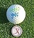 Giggle Golf Bling Golf Ball Marker with A Standard Magnetic Hat Clip | Great Gift for Women (Pink Ribbon Golfer)