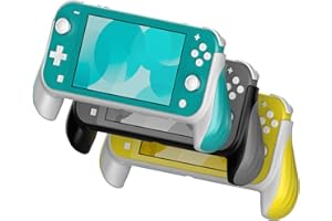 3pack, Laimax Grip Case for Nintendo Switch Lite,Accessories Compatible with Nintendo Switch Lite, 3 in 1, 1x Black, 1x Green, 1x Yellow