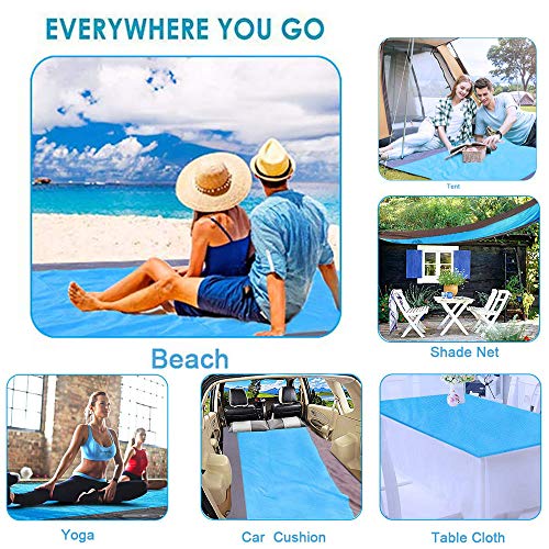 image for Borogo Sandfree Beach Blanket, 82