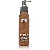 SURFACE Hair Curl Frizz Free Spray Gel, Lightweight Control With Cocoa Butter And Babassu Oil, For Curly Or Straight Hair 4 Fl. Oz.