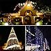 MOWASS Christmas Outdoor String Lights, 17ft 50 LED String Light Plug in for Patio Garden Weeding Xmas Tree Yard Home,Mini Bulbs