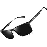 Bircen Mens Polarized Driving Sunglasses For Mens Women Al-Mg Metal Frame Lightweight Fishing Sports Outdoors