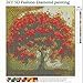 Lavany 5D Diamond Painting Kit,Full Drill Paintings By Number Kits Embroidery DIY Rhinestone Pictures for Kids Adult,Dreamlike Trees (C)