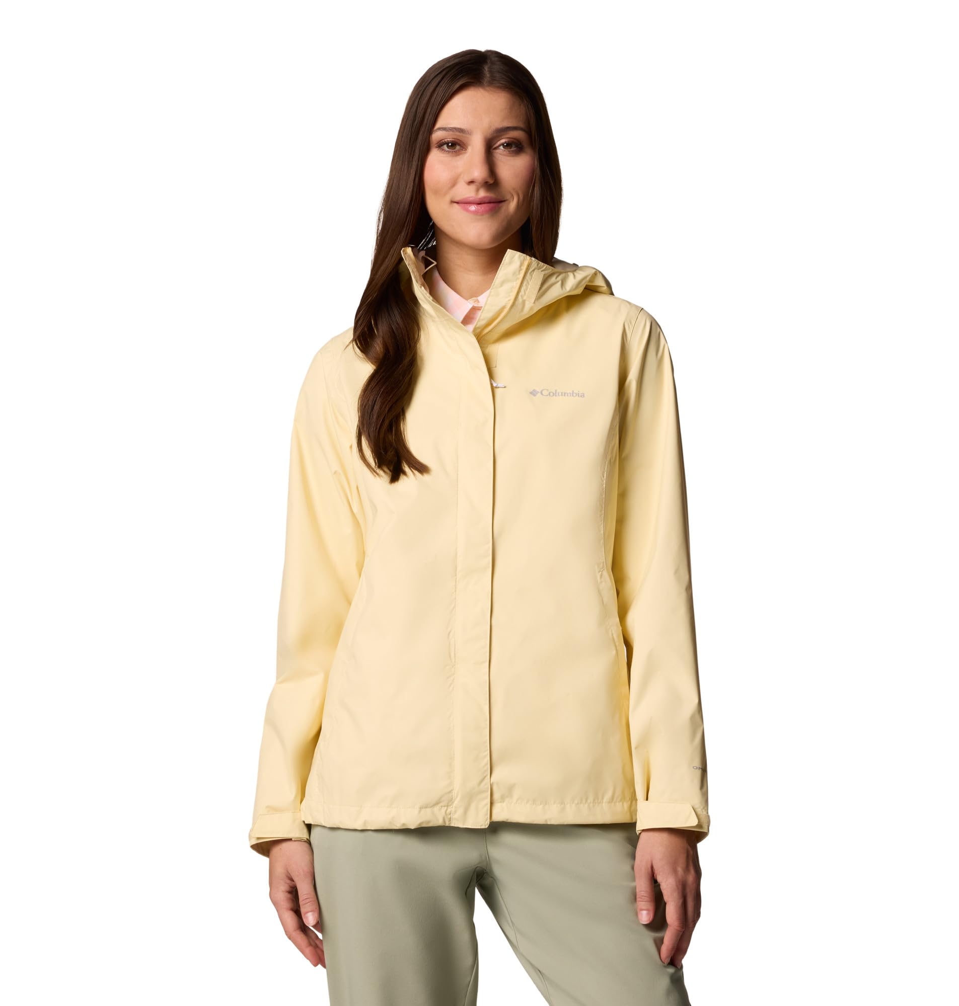 Columbia Women's Arcadia II Jacket, Lemon Wash, 3X Image