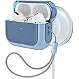 ESR for AirPods Pro 2nd Generation Case (HaloLock), Compatible with Airpods Pro Case 2nd/1st Gen (2023/2022/2019), Compatible with MagSafe, Full Drop Protection Cover with Lanyard, Navy Blue