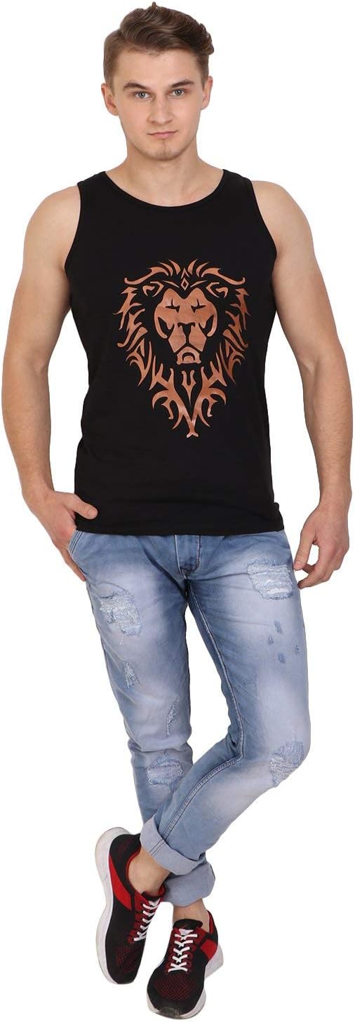 Hipsters Fashion Unisex Adults Cotton Sleeveless Sando, Tank top