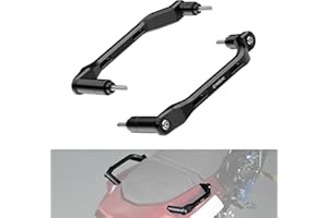 NICECNC Passenger Rear Seat Handle Grab Bar Compatible with Yamaha Tenere 700/XTZ700 2019-2024, Tenere 700 Rally Edition 2020-2024, Tenere 700 World Raid 2022, Motorcycle Rear Handle Tenere 700, Black