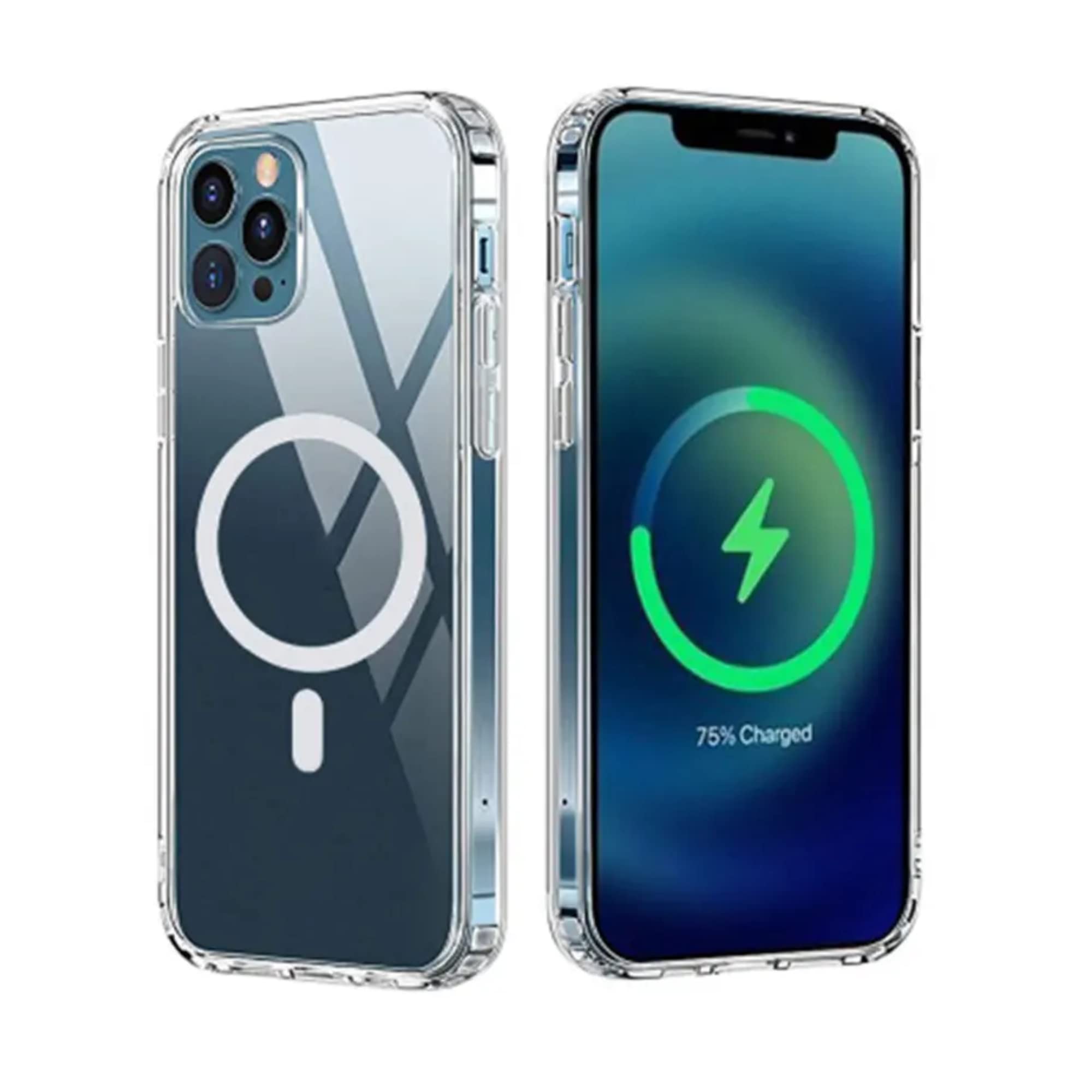 Magnetic Iphone 13/14 6.1 inch Case, Compatible with Magsafe, iPhone 13/14 Pro/Pro Max Case Protective Shell and Camera, Iphone Case Cover Transparent, 100% Durable (Iphone 13 Pro)