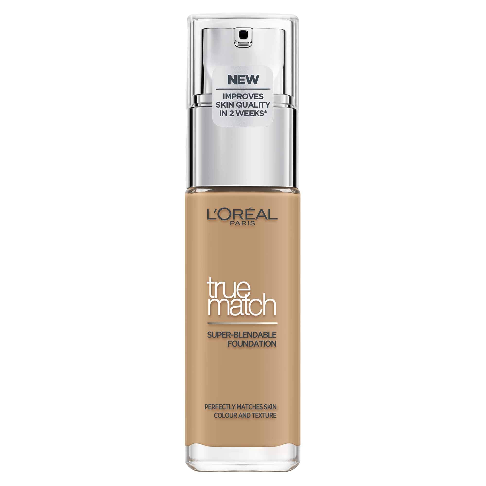L'Oréal Paris Perfect Match Make-Up, No. 6.N Honey, Liquid Foundation with Hyaluronic and Aloe Vera, 30 ml.