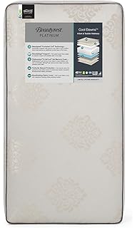 simmons beautyrest beginnings black brilliant sun crib and toddler mattress