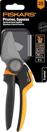 Fiskars X-Series PowerGear P961 Bypass Pruner L 22.2 cm Black Orange view 7