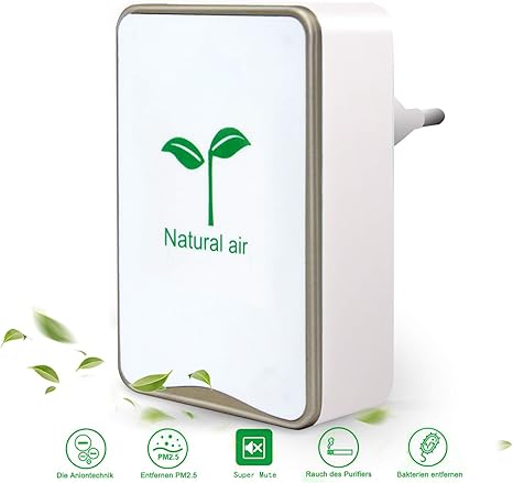 Luftreiniger Tailiqi Plug In Luftreiniger Air Purifier Fur Zuhause Mini Luftreiniger Mit Lonen Generator Fur Schlafzimmer Buro Kuche Toilette Haustiergeruch Zigarettenrauchgeruchsentferner Amazon De Baumarkt