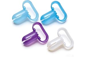 Balloon Tying Knot Tool Clip Tape Strip Device Save Time Balloons Accessory for Helium Ballsoon Blower Party Supplies 4 Pcs S