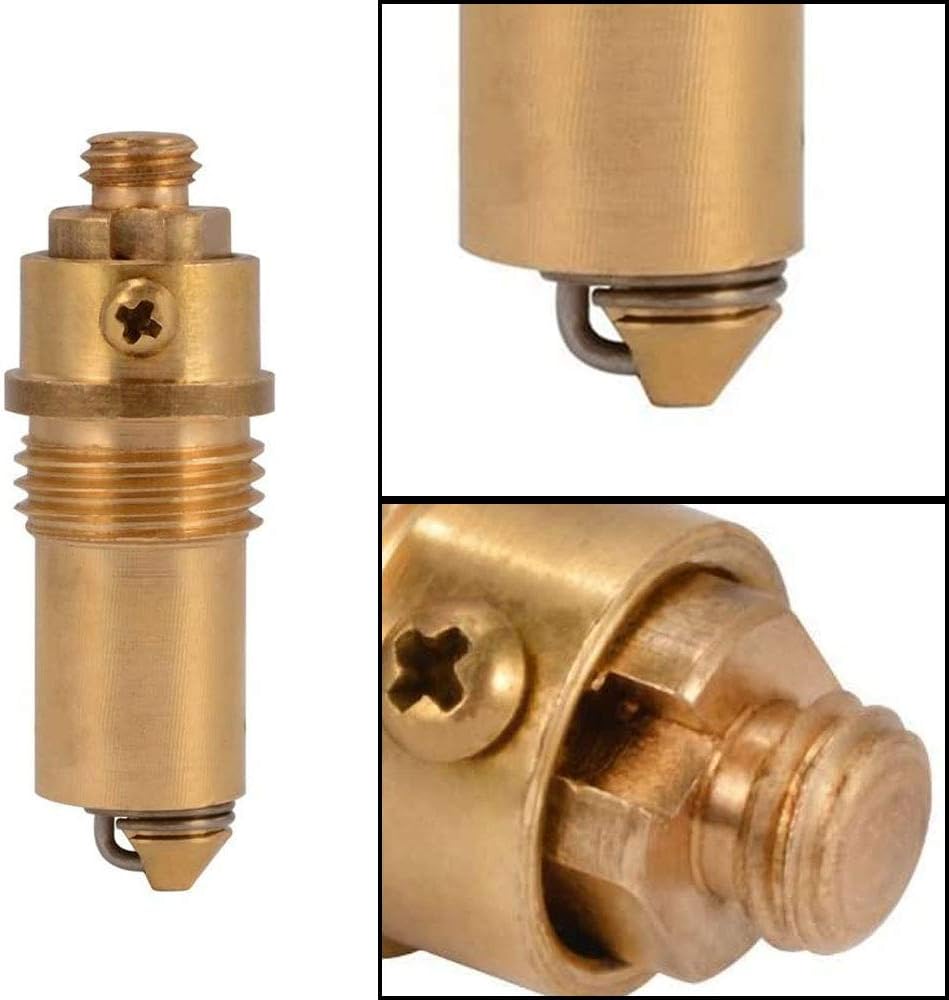 JINXM 2pcs Basin Pop Up Clack Slotted Plug Bolt Assembly Basin Pop Up Click Clack Plug Bolt Replacement Assembly Screw for Most Sink Bath Tub Basin Drain Stopper - Image 4