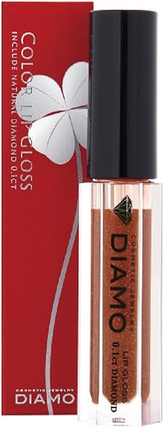 Amazon ディアモ カラーリップグロス ノーブルブラウンベージュ 1 8g Diamo Color Lip Gloss Diamo リップグロス 通販