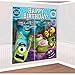Amscan Monster-Mazing Disney Monsters University Birthday Party Scene Setters Wall Decorating Kit (5 Piece), Multicolor, 59