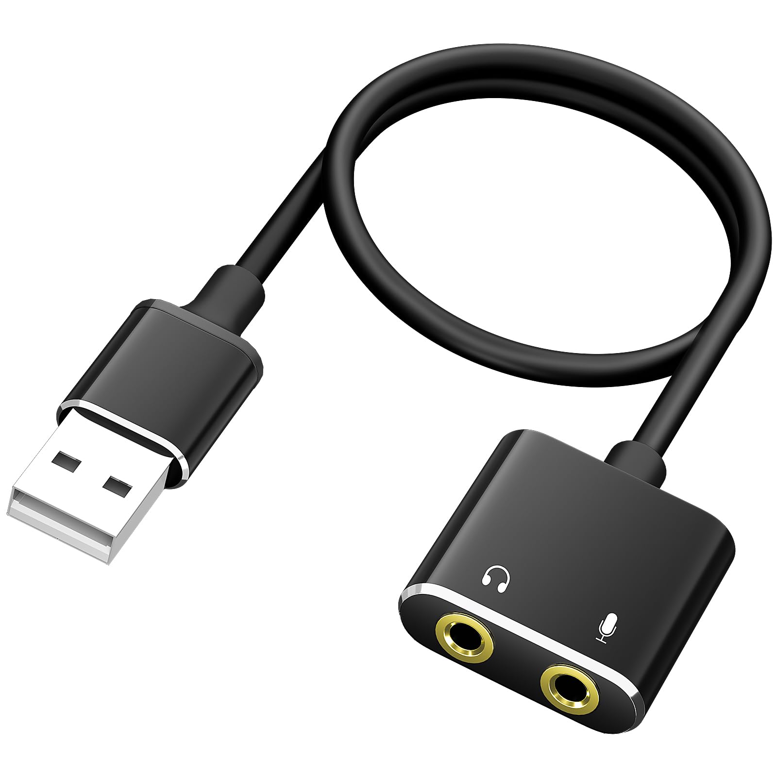 USB To 3.5mm Adapter USB To 3.5mm Audio Adapter - External