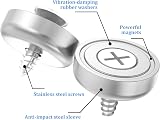 MIN CI 12 Pack Neodymium Magnets 16mm with Countersunk Hole and Screws view 4
