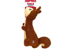 KONG Scruffs Plush Assorted Dog Toy (Squirrel)