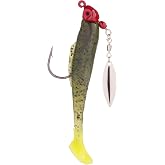 Strike King STM14-817 Saltwater, Watermelon Chart Tail/red hd, 0.0452
