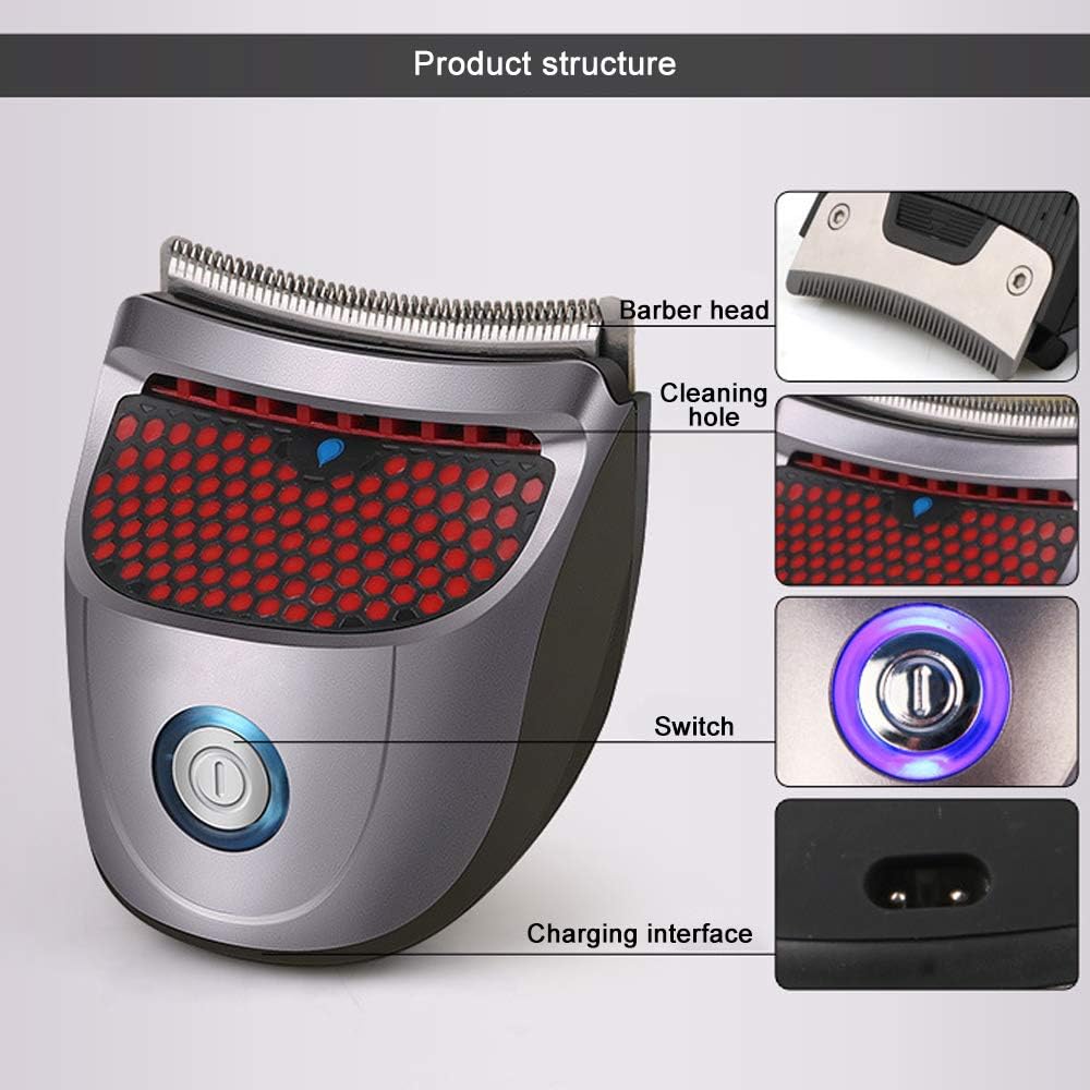 Shortcut Self-Haircut Kit Bald Head Clipper Beard Trimmer Hair Clippers for men 9 Combs