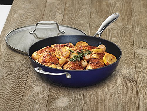Cuisinart CastLite Non-Stick Cast Iron Dutch Oven with Cover, 5.25-Quart, Blue on Blue 6 Cuisinart CastLite Non-Stick Cast Iron Dutch Oven with Cover, 5.25-Quart, Blue on Blue - Image 7