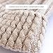 Winter Beanie Hats for Women Real Fur Pom Pom Slouchy Beanies Bobble Ski Cap