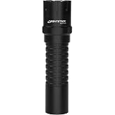 Nightstick NSP-410 Adjustable Beam Flashlight &ndash; 1 AA, One size, Multicolor | Dynamic twisting focus lens bezel - Aircraft aluminum structural barrel - Includes heavy web belt holster