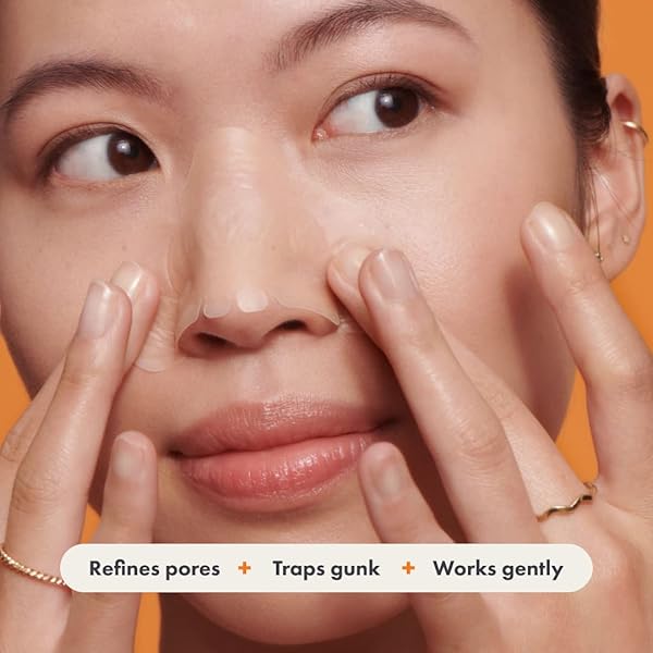 MIGHTY PATCHES FOR NOSE PORES FROM HERO COSMETICS – XL HYDROCOLLOID PIMPLES, ZITS AND OIL – DERMATOLOGIST-APPROVED OVERNIGHT PORE STRIPS TO ABSORB ACNE NOSE GUNK (10 COUNT)