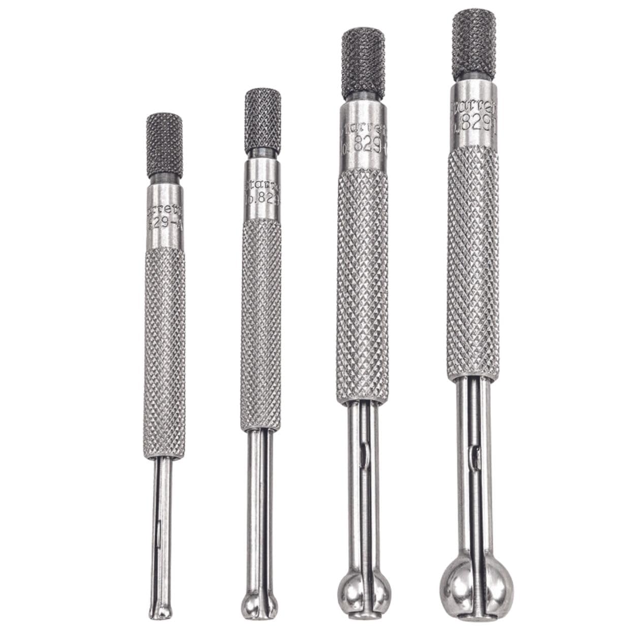 Starrett S829EZ Small Hole Gauges Set, Full-Ball (4 Pieces)