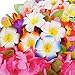 Hawaiian Luau, 36 Pack Flower Headband Lei and Hair Clips Set, Headpiece Hairpins Party Favors For  Summer Beach Vacation, Tropical Party Decorations Supplies, Birthday, Wedding And Costume Events