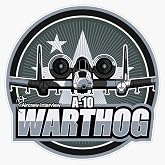LAD Studio A-10 Warthog Window Bumper Sticker Decal 5""