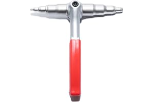 Kozyvacu Copper Pipe Swaging Tool/Tube Expander for HVAC Air Condition Line or Refrigerator Line Repair, Fit for 1/4" 5/16" 3/8" 1/2" 5/8" 3/4" 7/8"