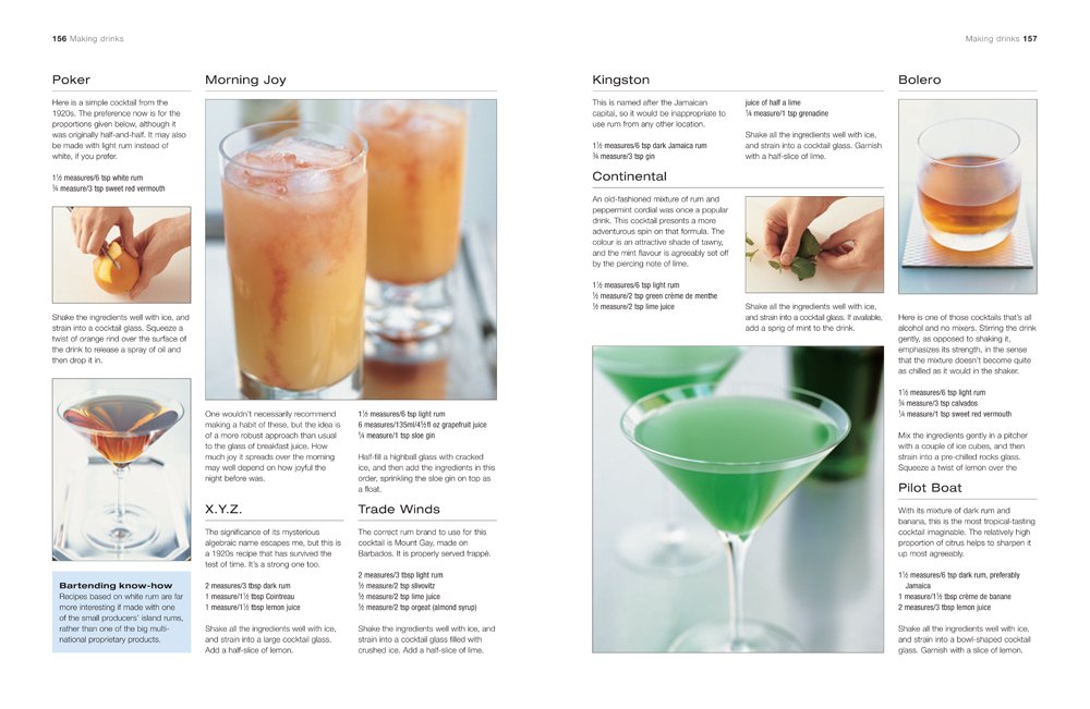 Amazon Com The Bartender S Guide To Mixing 600 Cocktails Drinks Everything From The Singapore Sling And The Cosmopolitan To The Manhattan And The Classic Than 800 Stunning Step By Step Photographs 9781780190785 Walton