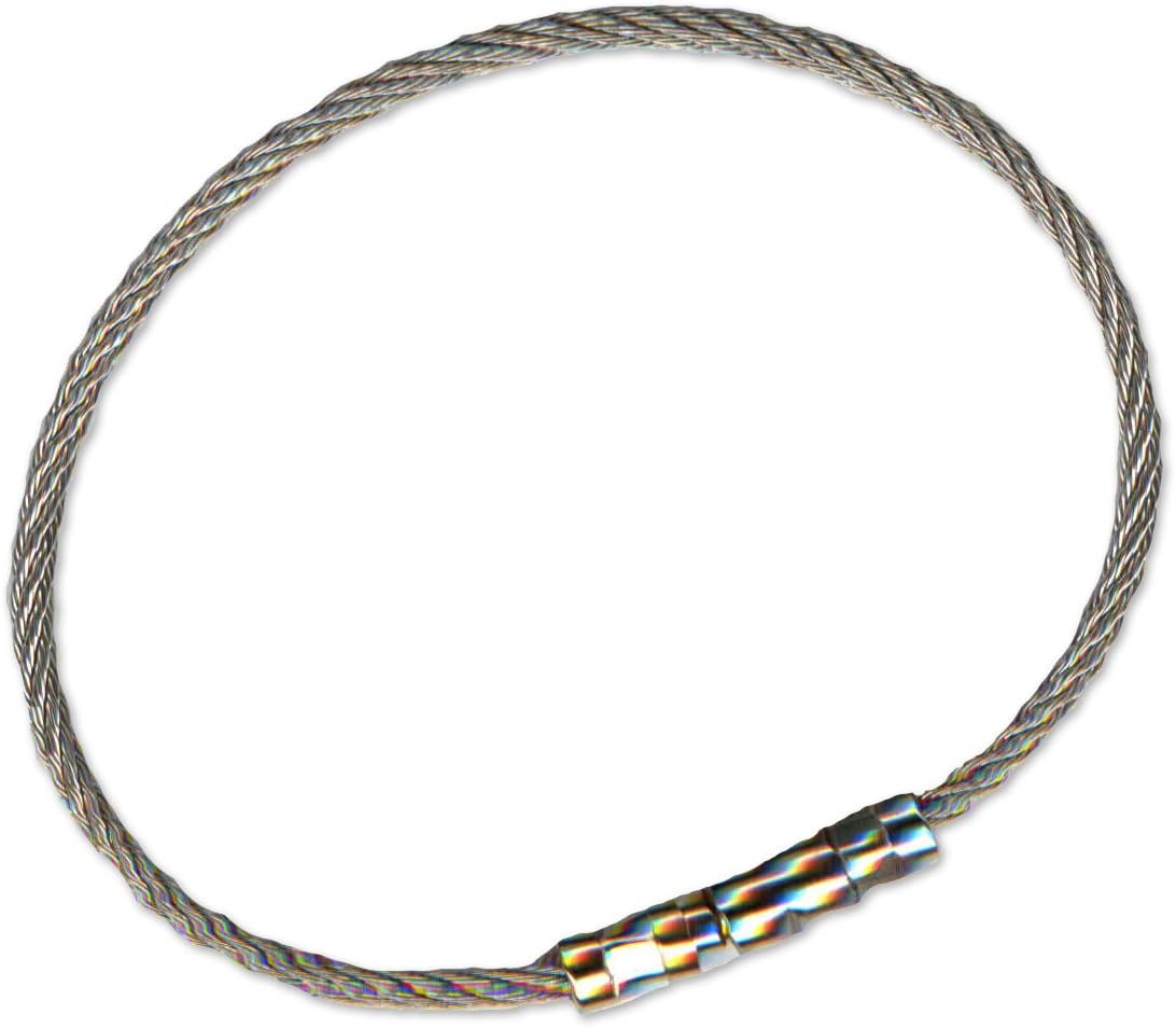 Twisty Key Ring - Stainless Steel - Pack of 25