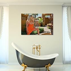 Blake Blossom (2) Sexy Poster Print Canvas Wall Art