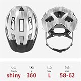 ABUS Macator Road Bike Helmet Unisex Adjustable Visor Pigtail Friendly view 3