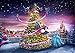 AIRDEA Diamond Painting Christmas Tree Kits for Adults Beginners Partial Drill DIY 5D Diamond Art Kits Round Diamond Painting for Kids Rhinestone Arts Craft Canvas Home Wall Art Decor 30x40 cm