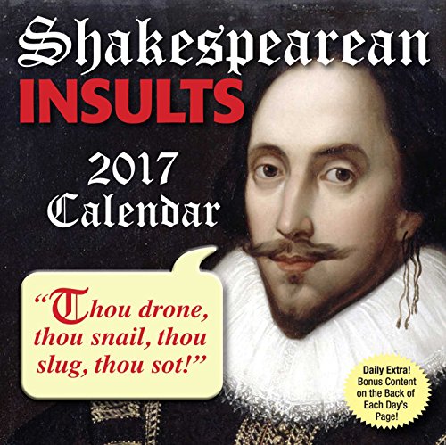 Shakespearean Insults 2017 Day-to-Day Calendar