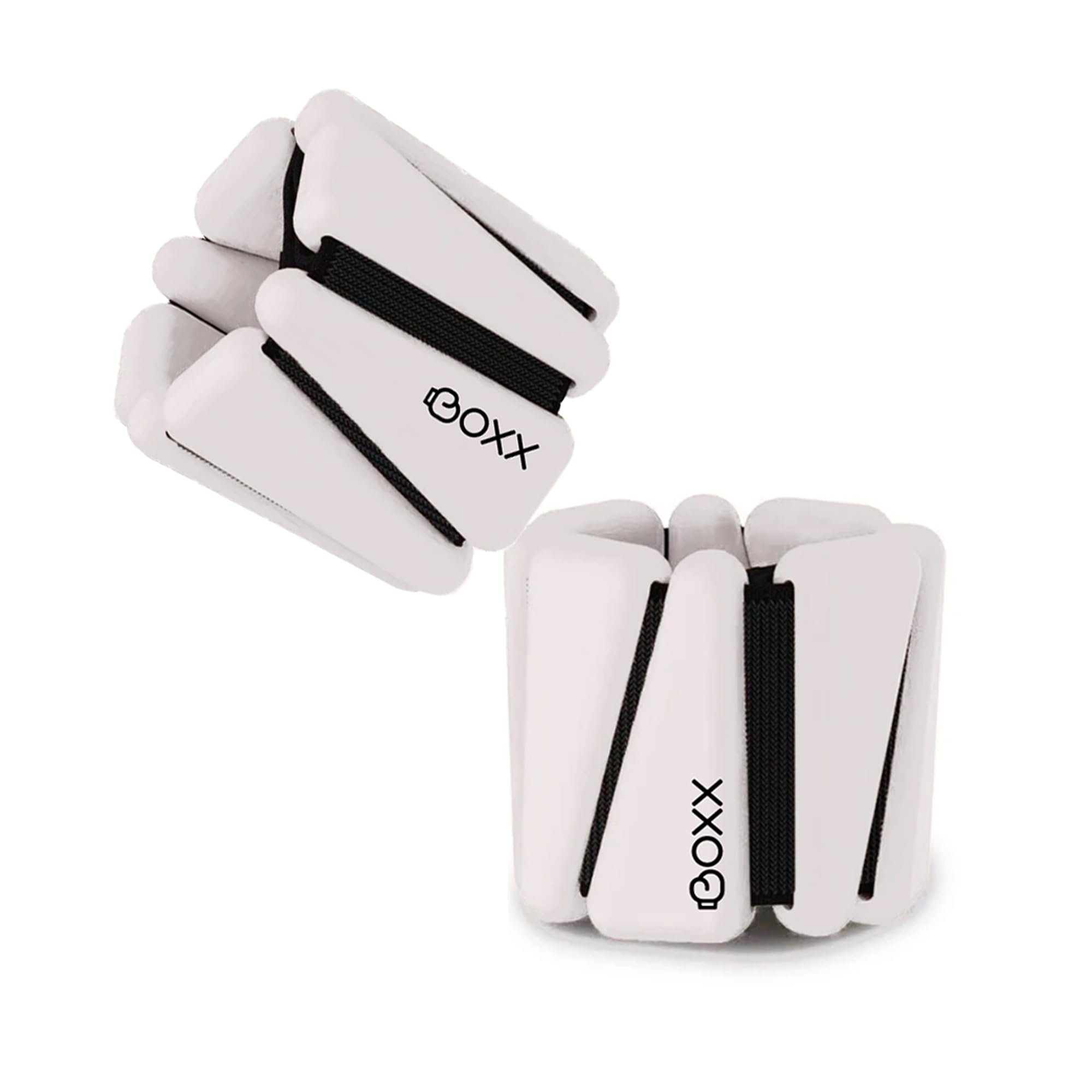 Boxx 2 in 1 Ankle Weights and Wrist Weights – Adjustable Ankle and Wrist Weights for Women – Comfortable Skin-Friendly Hand and Leg Weights for Calorie Burning, Pilates, Boxing