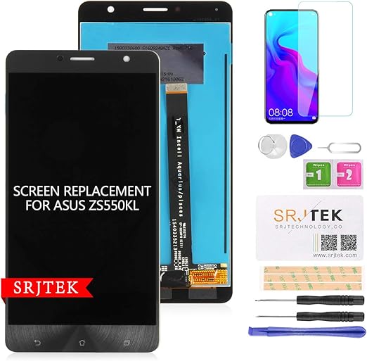Amazon Com Srjtek For Asus Zenfone 3 Deluxe Zs550kl Lcd Screen Replacement For Asus Zenfone 3 Deluxe Zs550kl Touch Screen Digitizer Glass Assembly Kits Black No Frame