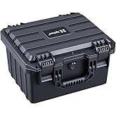 Lykus HC-2830 Waterproof Hard Case with Customizable Foam Insert, Interior Size 11.1x8.74x6.54 in, Suitable for electronics and more