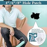 Tahikem Wall Repair Patch Kit 4x4 6x6 8x8 Self Adhesive Aluminum Mesh view 6